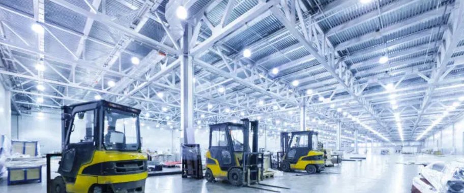 Warehouse Lighting Installation